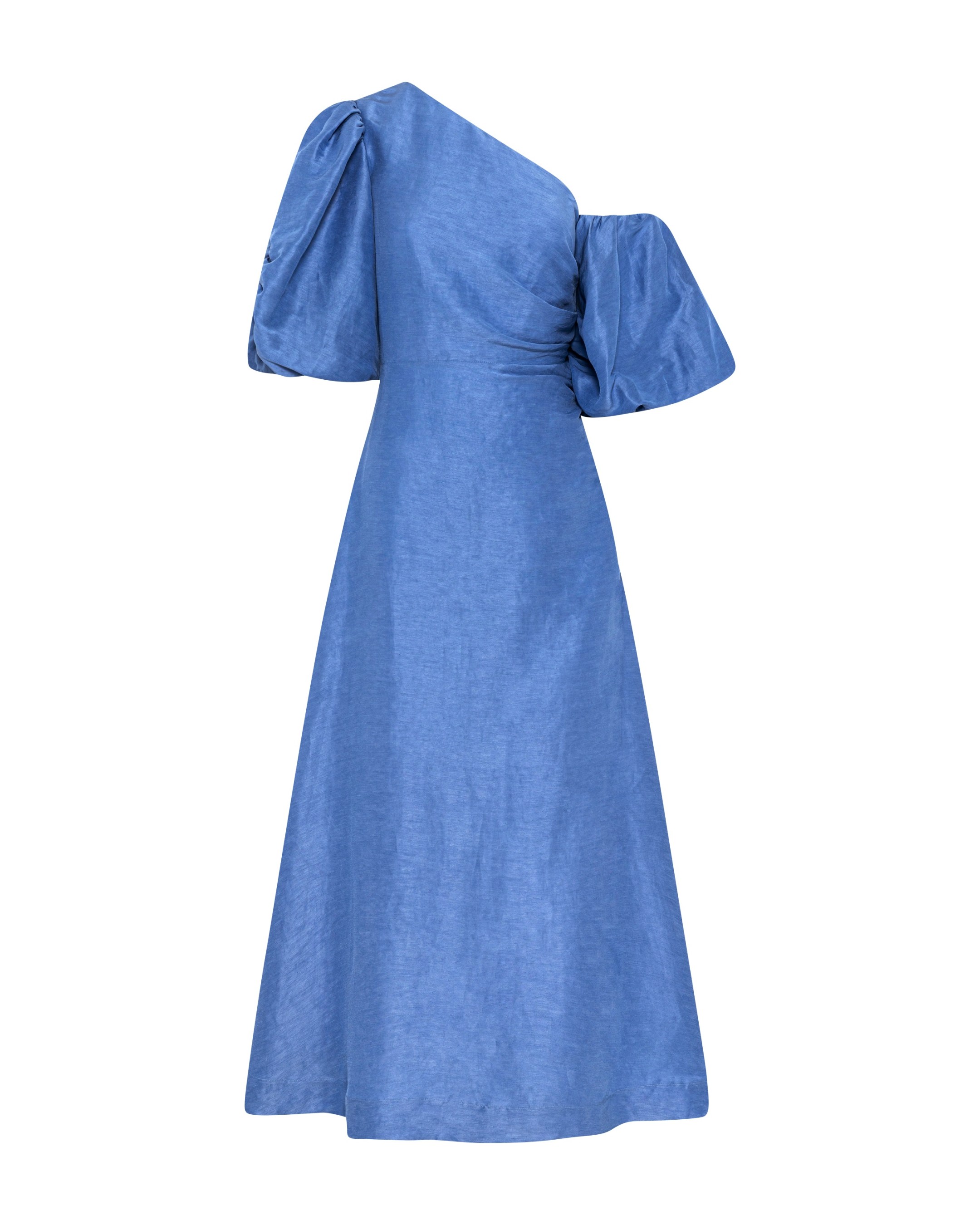 cornflower blue midi dress with sleeves Buy Cornflower Blue 100% Linen Wrap Midi Dress from Next USA