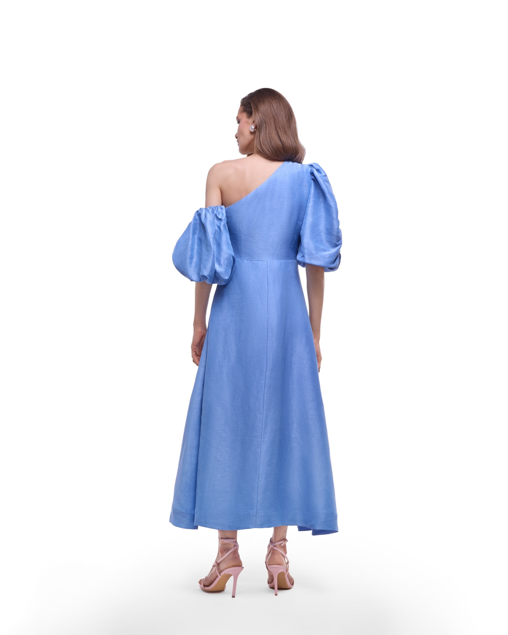 midi cornflower blue dress Elina Midi Dress -Cornflower Blue
